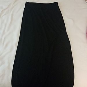 Express long slit skirt